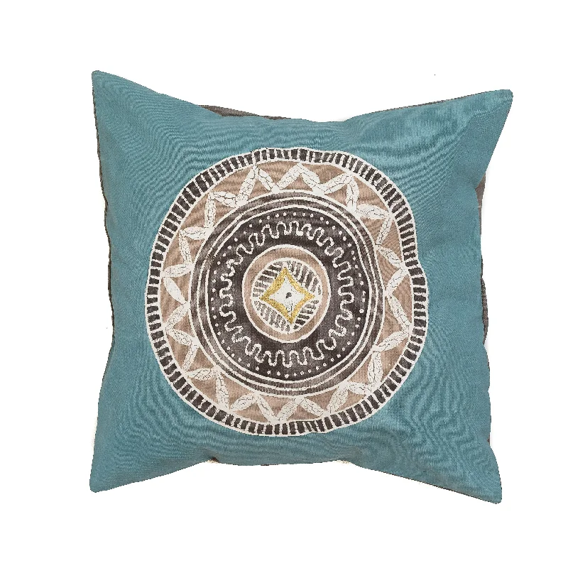 African Circles Teal Collection - Cushion Cover Teal