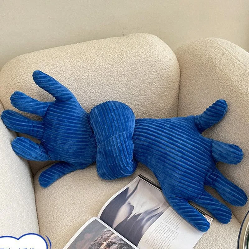 Jazz Hands Corduroy Knotted Pillow