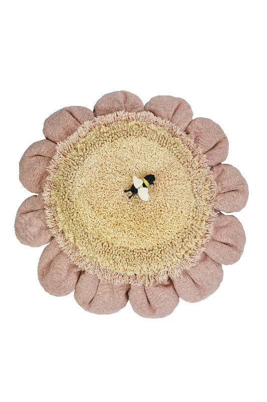 Lorena Canals Floor Cushion Pink Daisy