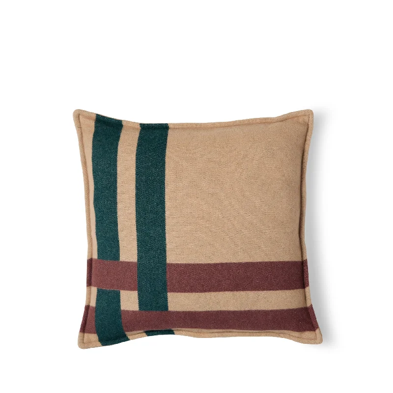 Rete Jacquard Pillow in Sienna Tan