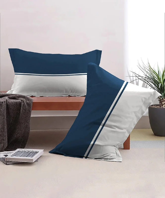 Urban Comfort Pillow Covers Set, 144 Tc,Audrey