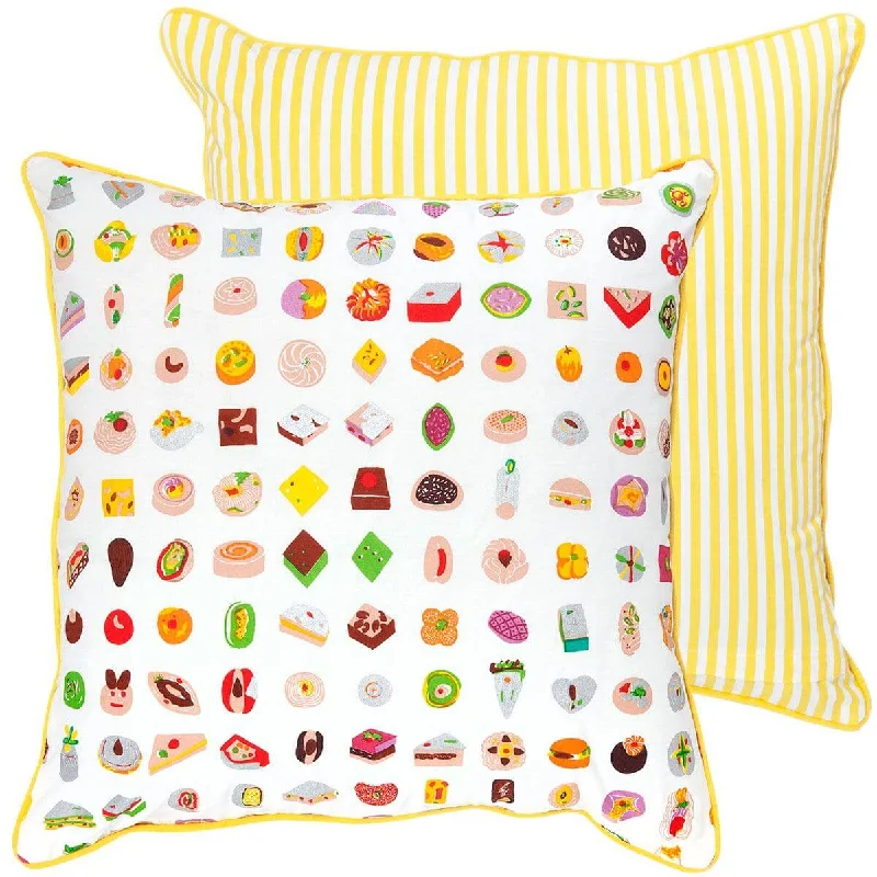 Yellow Mithai Cushion Cover