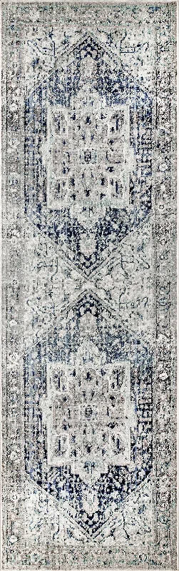 Arianna Tribal Medallion Rug | Rust