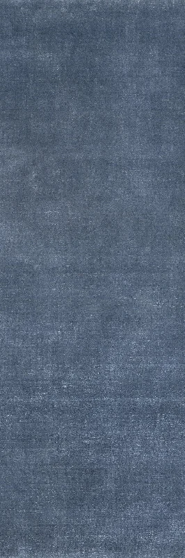 Arrel Speckled Wool-Blend Rug | Denim