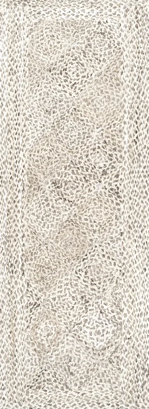 Celestine Jute Trellis Rug | Light Beige