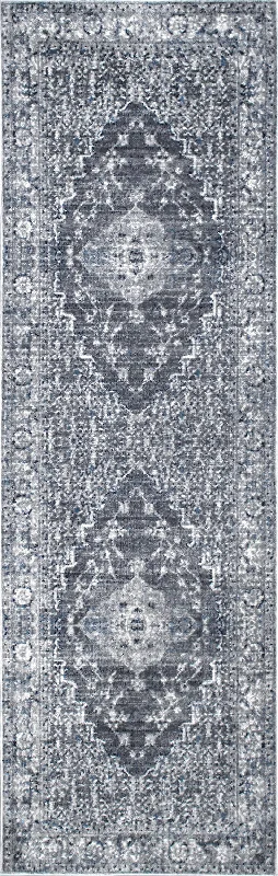 Centerpiece Medallion Rug | Grey