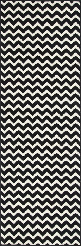 Chevron Rug | Black