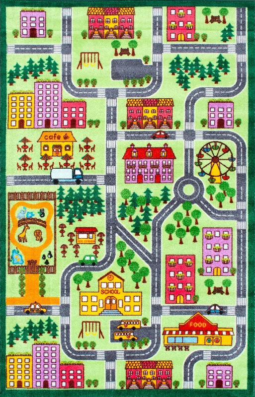 City Neighborhood Rug | Multicolor