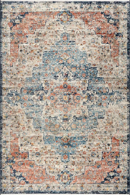 Flourishing Medallion Rug | Multicolor