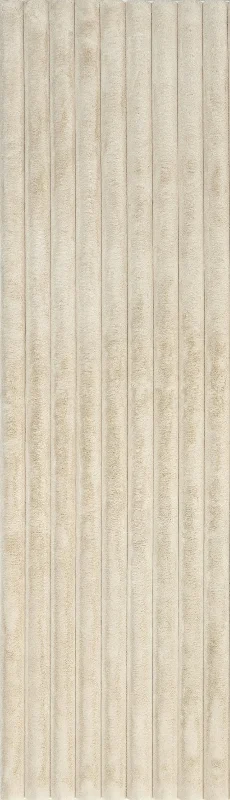 Kris Striped Plush Cloud Washable Rug | Beige