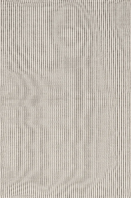 Pinstripe Handwoven Indoor/Outdoor Rug | Brown