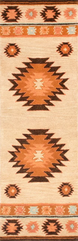 Southwestern Rug | Beige