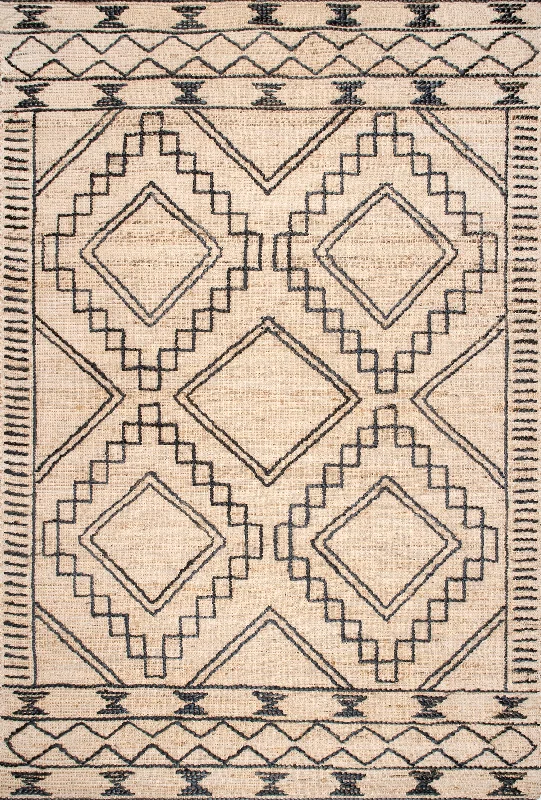 Tribal Trellis Rug | Natural