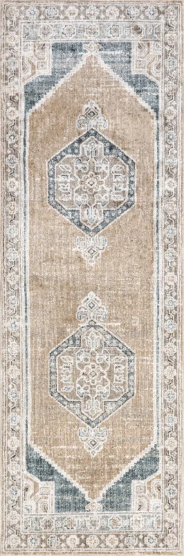 Vahni Vintage Medallion Rug | Rust