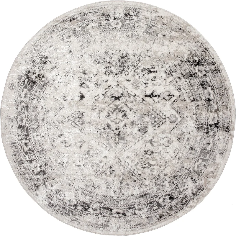 Vintage Medallion Rug | Grey