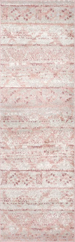 Vintage Moroccan Rug | Light Pink