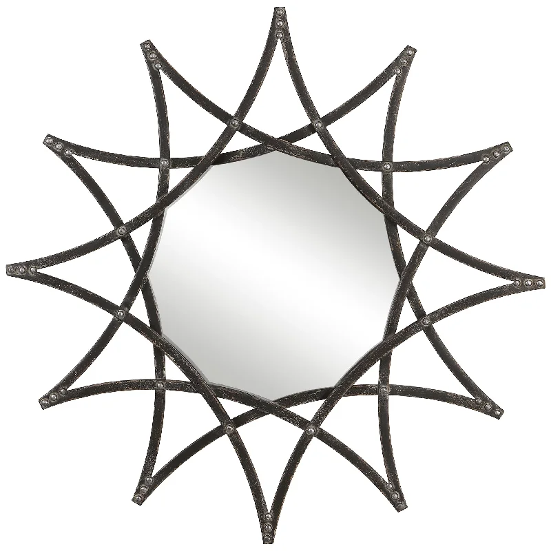 Uttermost 09766 Solaris Iron Star Mirror