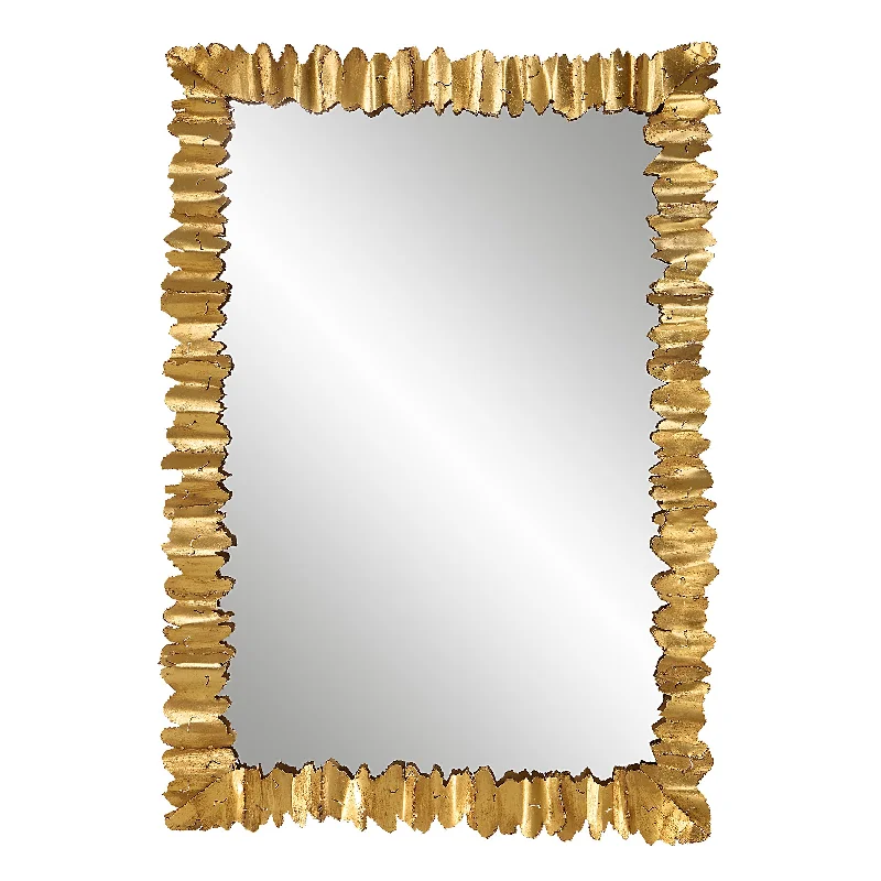 Uttermost 09825 Lev Antique Gold Mirror