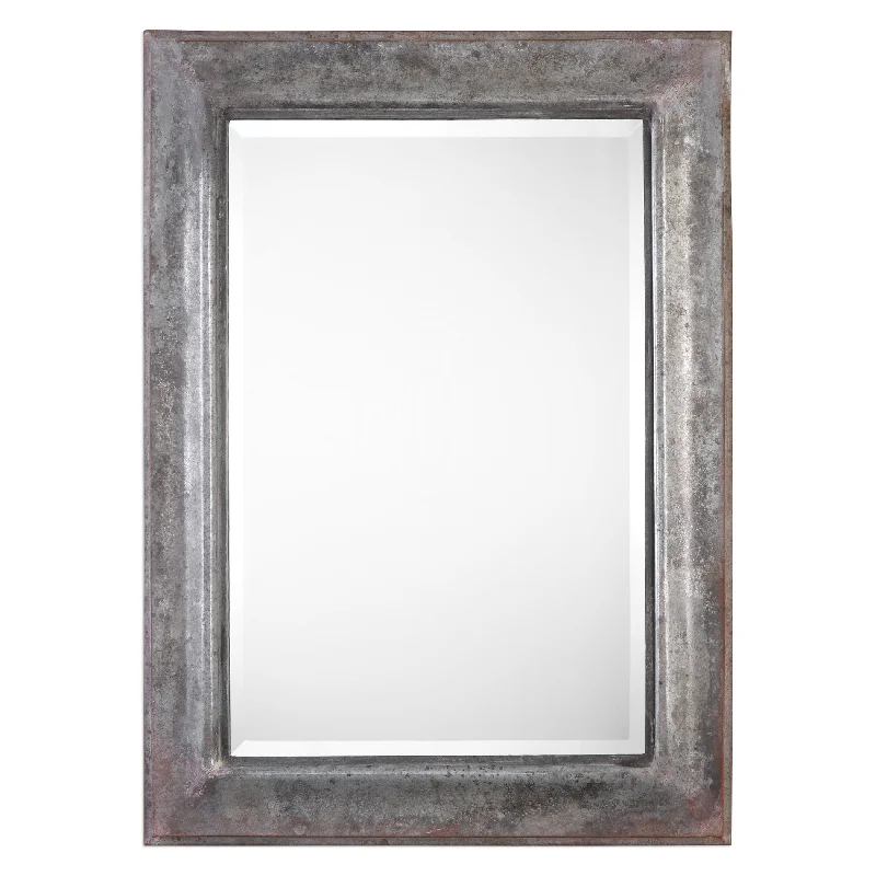 Uttermost 09127 Agathon Aged Stone Gray Mirror