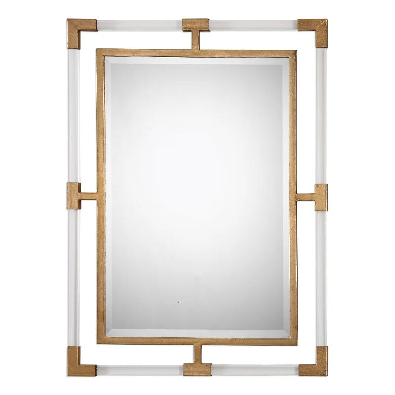 Uttermost 09124 Balkan Modern Gold Wall Mirror