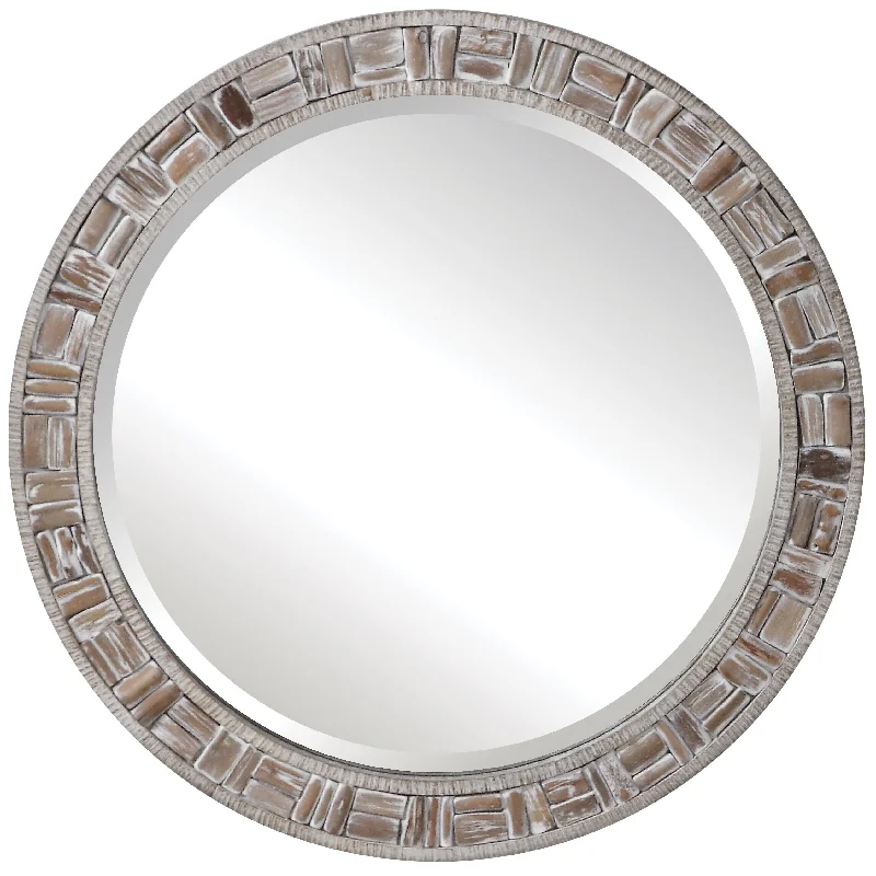 Uttermost 09576 Del Mar Round Mirror