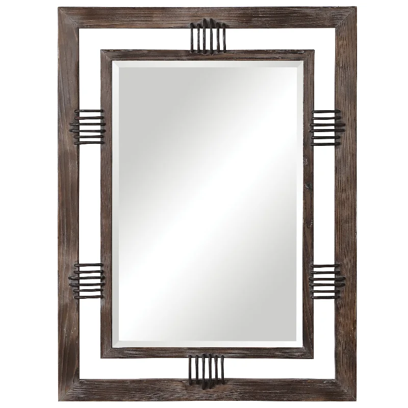 Uttermost 09555 Ebbe Rustic Farmhouse Mirror