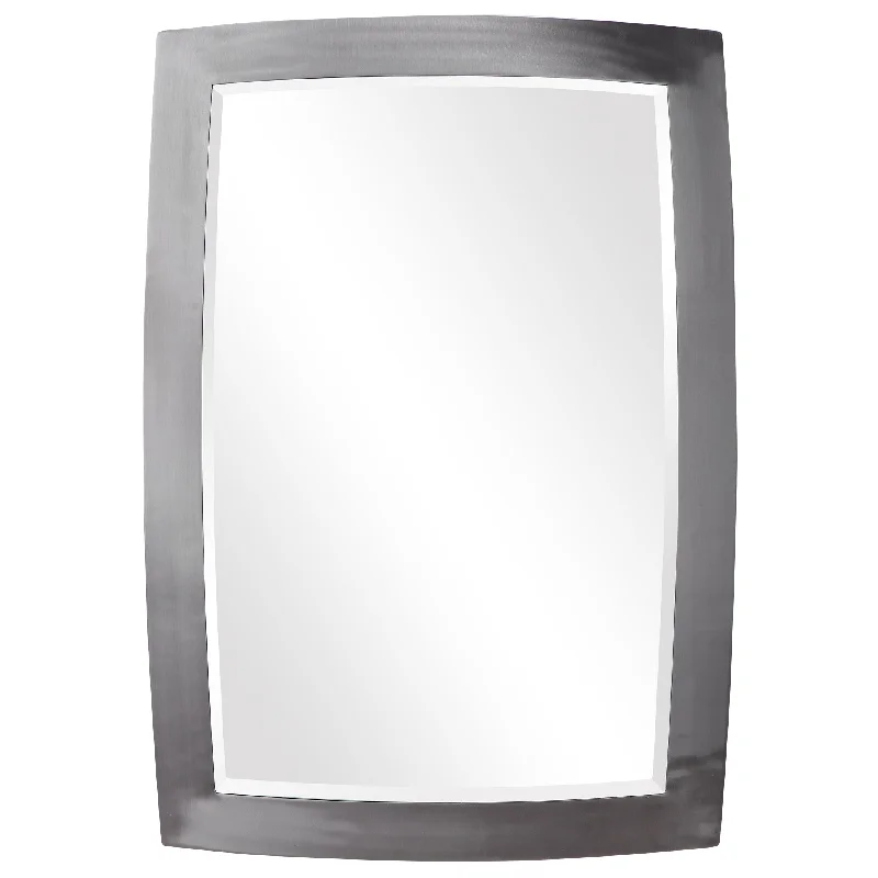 Uttermost 09618 Haskill Brushed Nickel Mirror