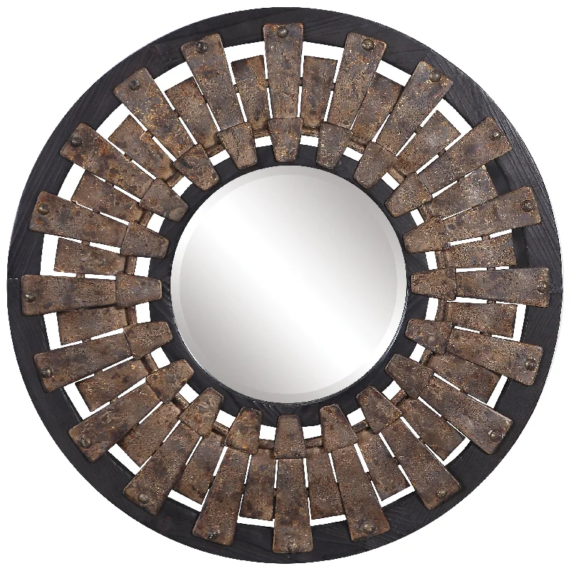 Uttermost 09577 Hyman Round Mirror