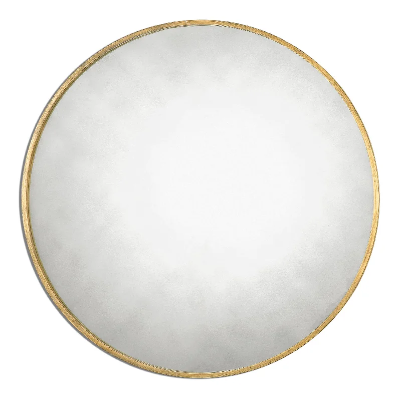 Uttermost 13887 Junius Round Gold Mirror