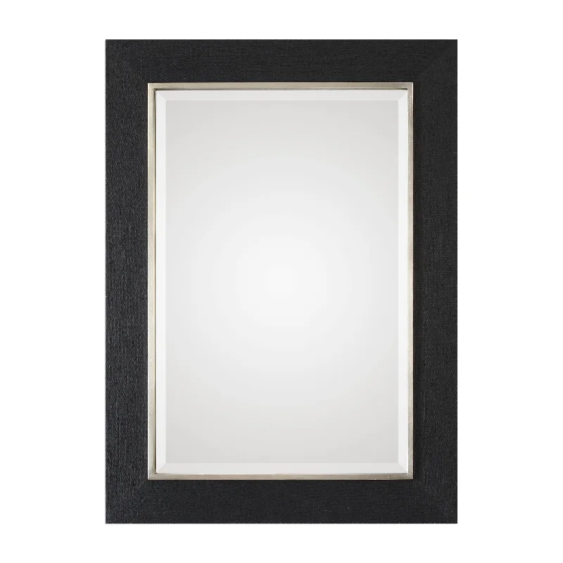 Uttermost 09325 Kaira Textured Black Mirror