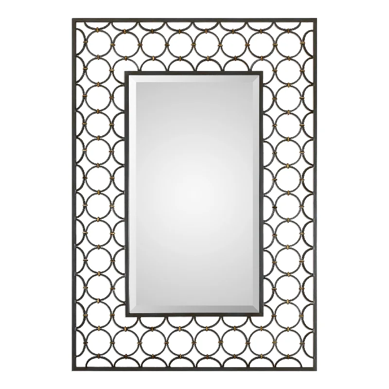 Uttermost 09347 Leveen Iron Rings Mirror