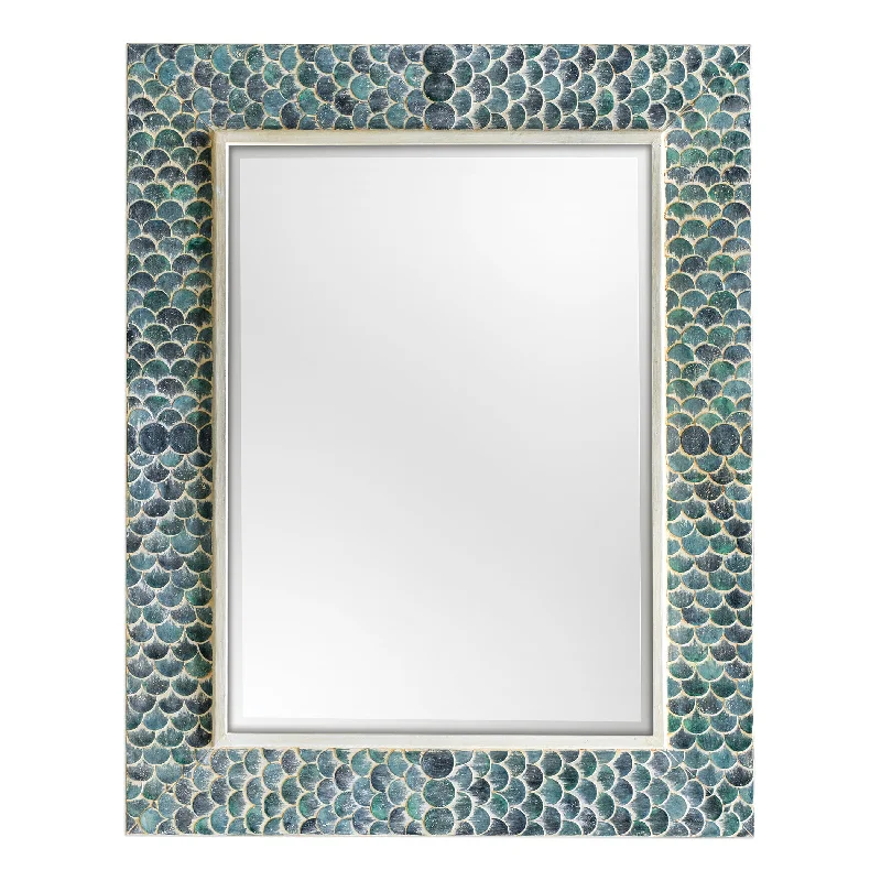 Uttermost 08157 Makaria Coastal Blue Mirror