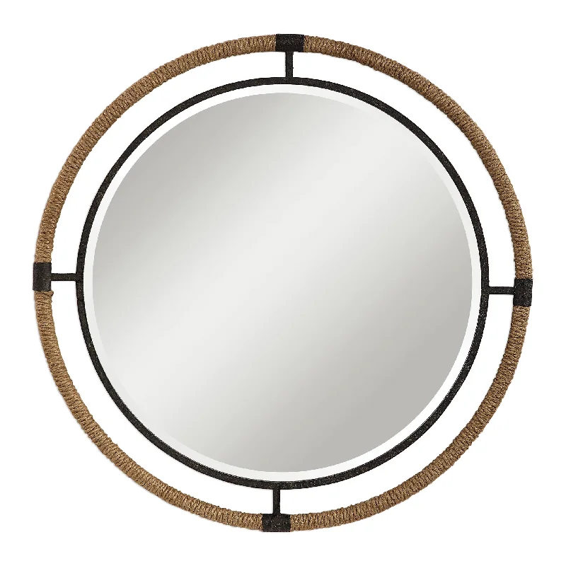 Uttermost 09475 Melville Coastal Round Mirror