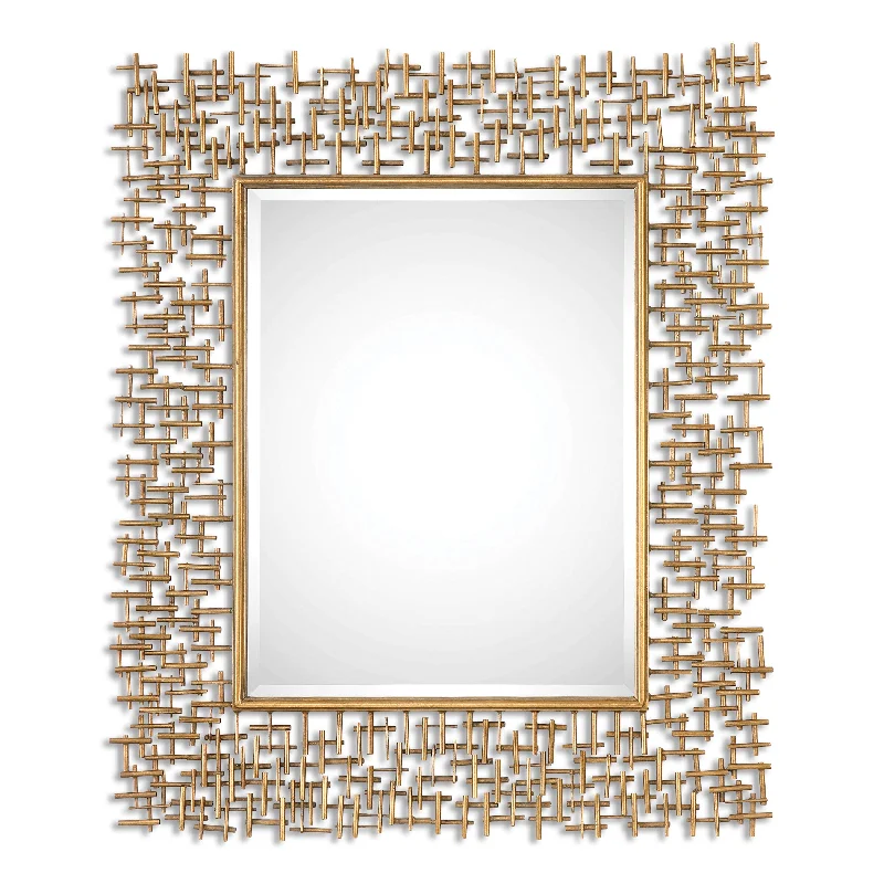 Uttermost 08139 Nevena Gold Mirror