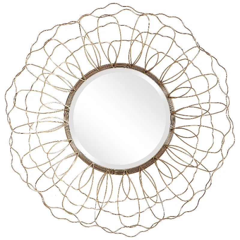 Uttermost 09619 Rosie Round Mirror