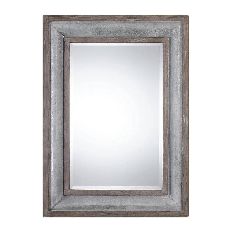 Uttermost 09179 Selden Steel Mirror