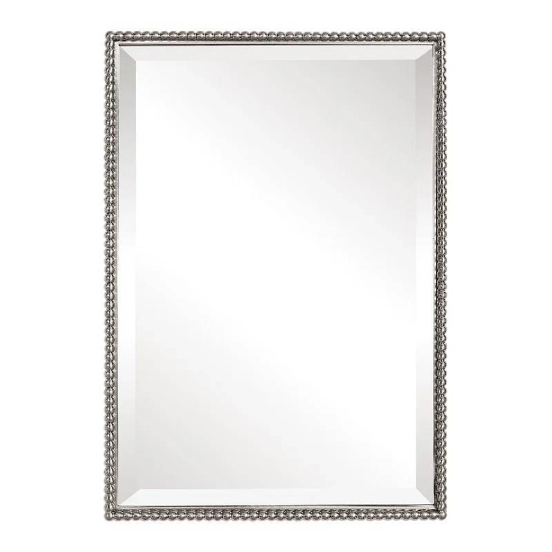 Uttermost 01113 Sherise Brushed Nickel Mirror