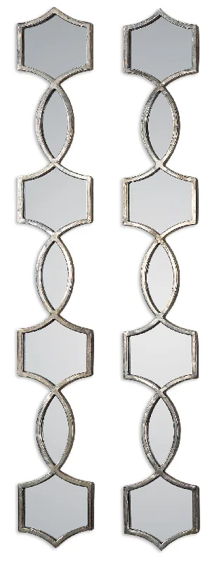 Uttermost 12856 Vizela Metal Mirrors Set/2