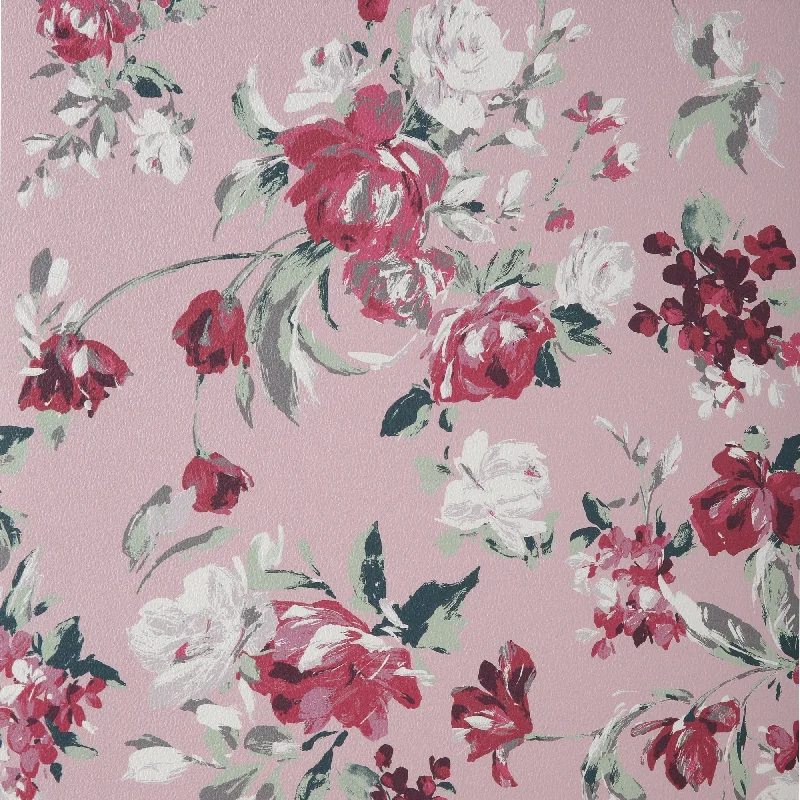 Removable Wallpaper Roseck Pink