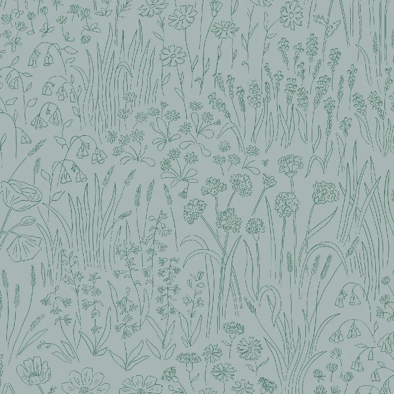 Alpine Garden Wallpaper - Tonal