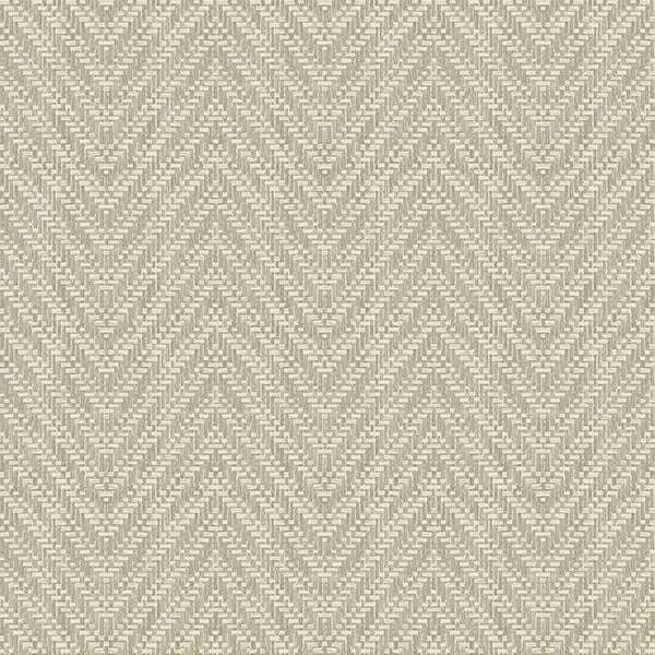 Glynn Neutral Chevron Wallpaper from Georgia Collection