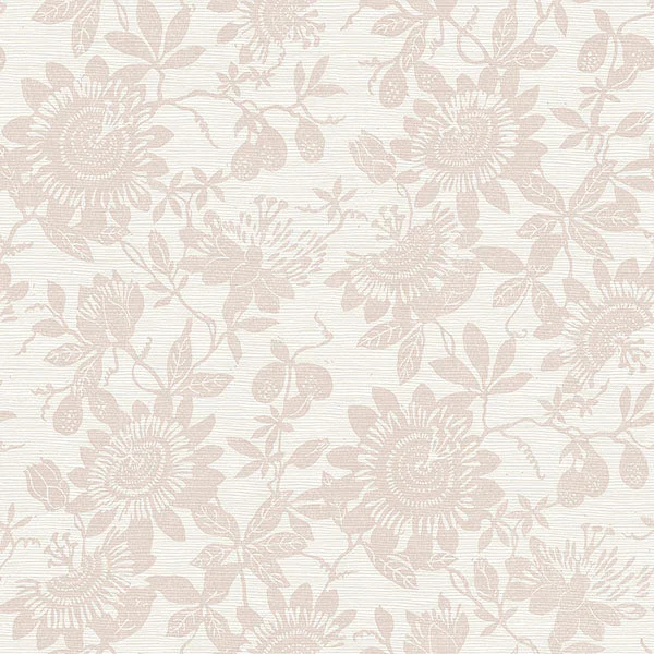 Helen Mauve Floral Trail Wallpaper from Georgia Collection