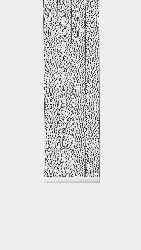 Herringbone Wallpaper - Ferm Living