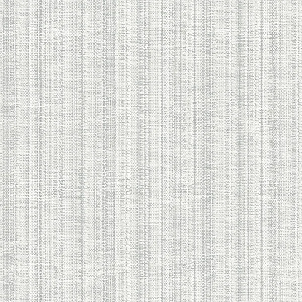 Simon Light Grey Woven Texture Wallpaper from Georgia Collection